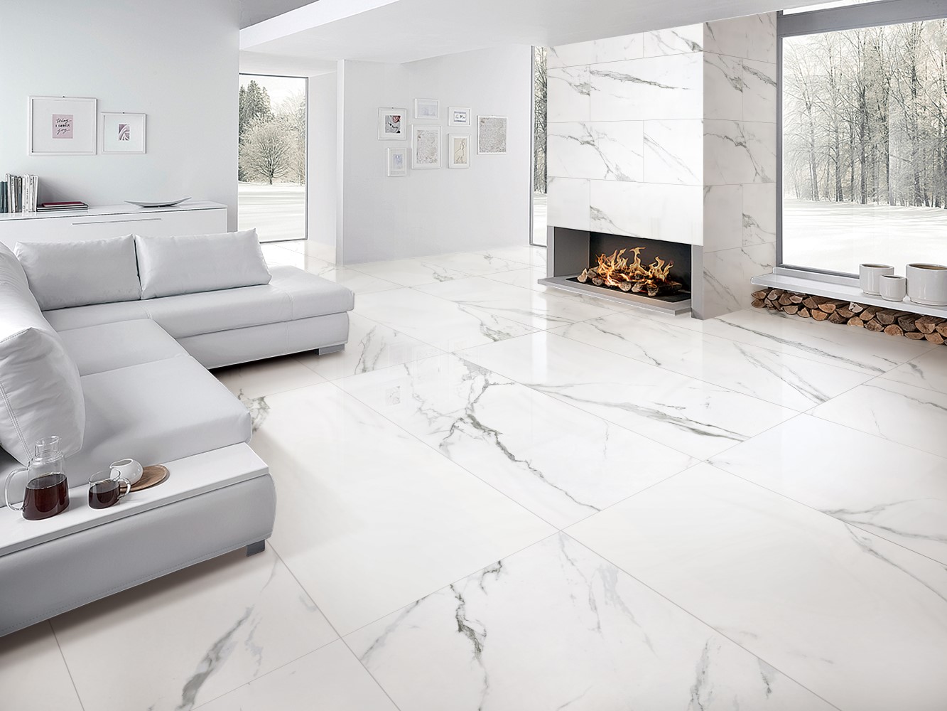 Керамогранит Realistik Carrara x Satin 60x120